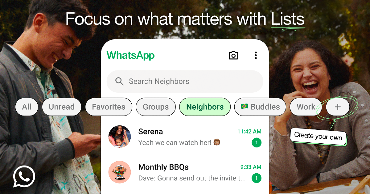 After the chat filters, WhatsApp introduces custom lists: Here is everything about it