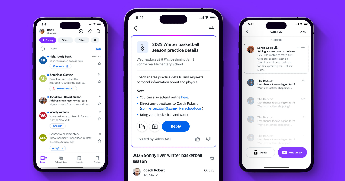 Yahoo Mail for iOS revamped: Here is what's new
