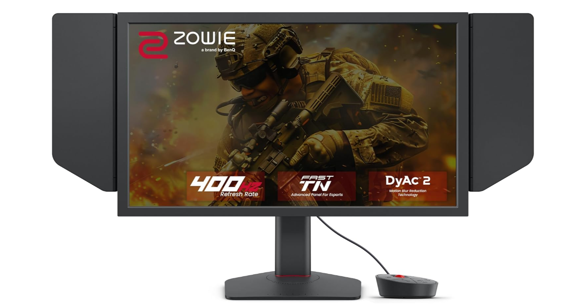 BenQ ZOWIE XL2566X+ gaming monitor with a 400Hz refresh rate launched in India