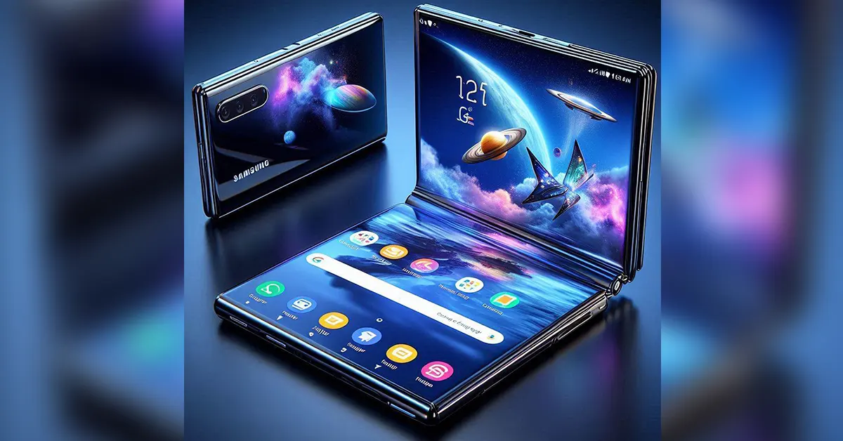Samsung's tri-fold smartphone