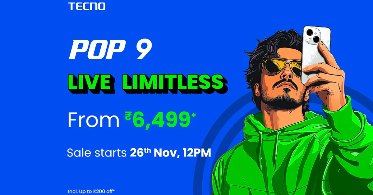 TECNO POP 9 launch