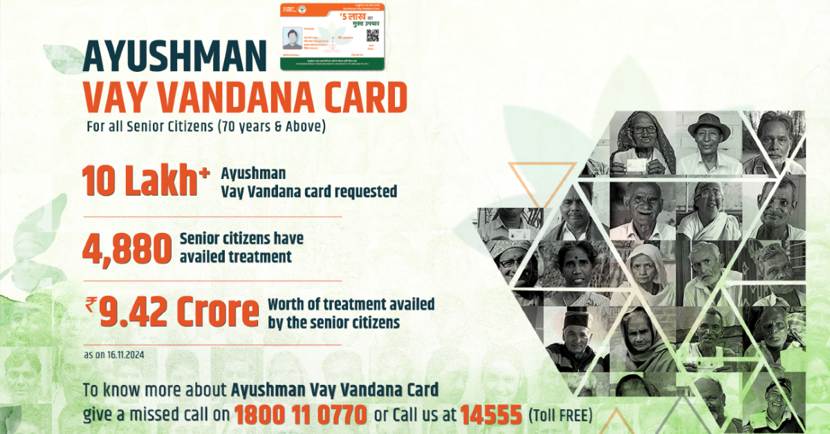 How to apply for the Ayushman Vaya Vandana Card online? 
