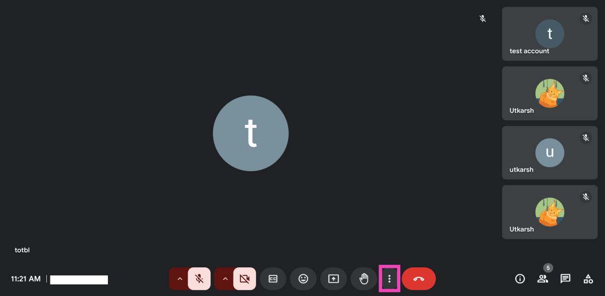Step 2: Hit the ellipses on the bottom toolbar.