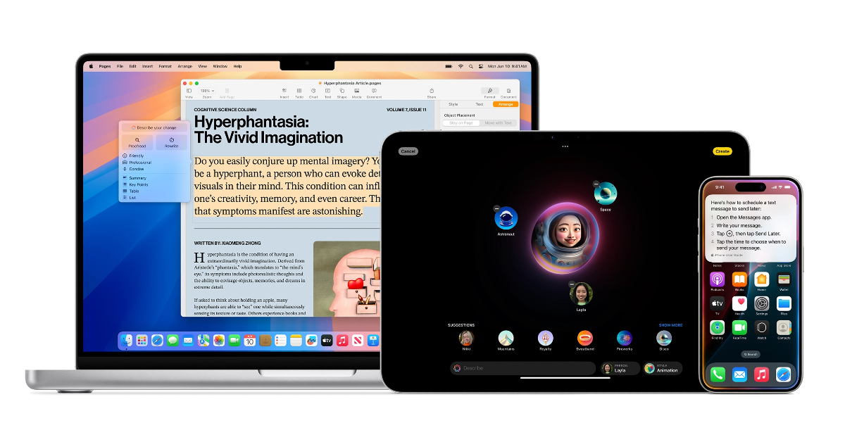 How to generate AI images on iPhone using Image Playground