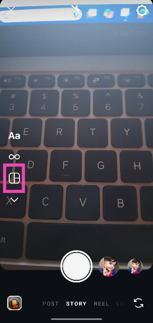 Step 3: Select Layout from the side menu. Check out these 2 quick native ways to upload multiple images or pictures on top of one another on your Instagram Story.