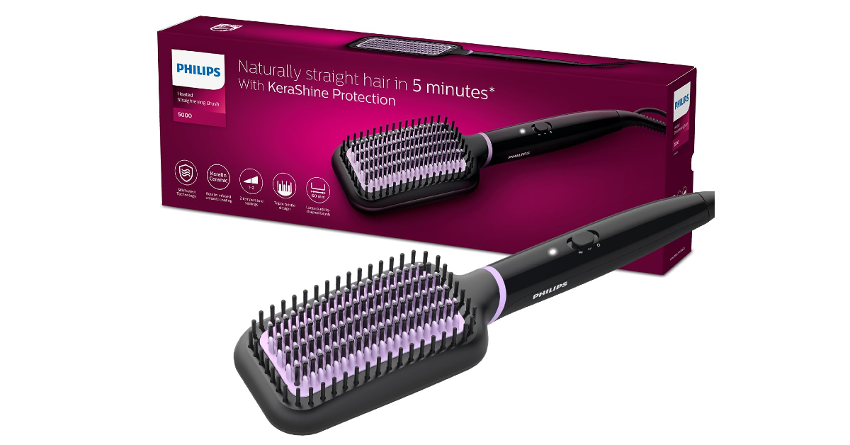 Philips Hair Straightener Brush Top 10 Tech Gifts for Mother’s Day 2025