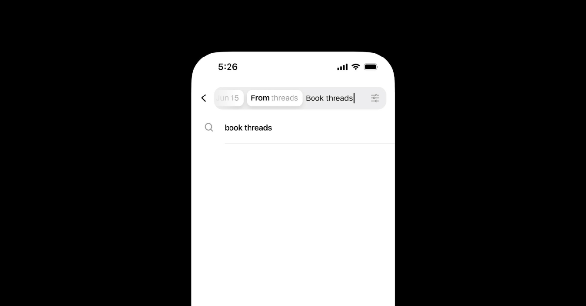 Users can now choose between Top and Recent posts in the search menu thanks to new capabilities added to the search bar by Threads. A refine option with three options—After date, Before date, and From profile—is one of the new options on the right side.