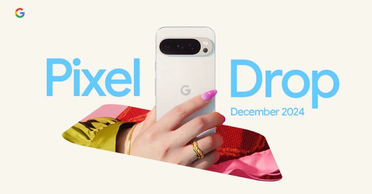December Pixel Drop: Pixel phones, Tablets and more get a new Circle to Search feature with partial screen screenshot saving and a lot more