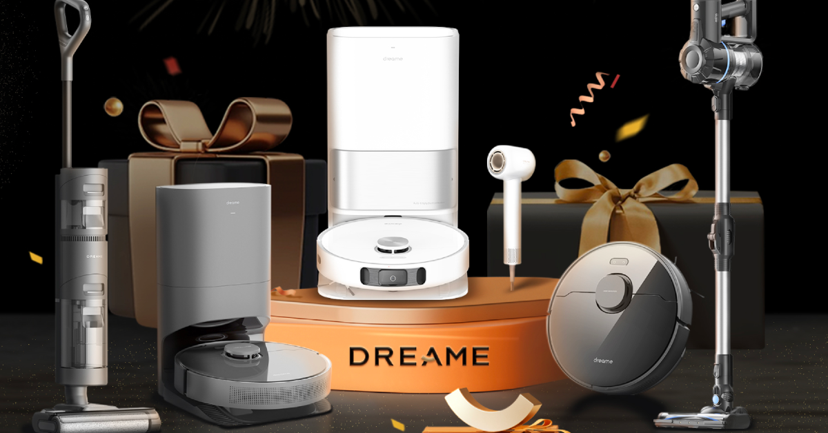 Dreame's Robot Cleaners, Stick Vacuums, Floor Washers, and Personal Care products on sale on Amazon: Checkout the deals