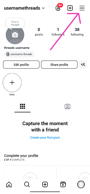 Step 2: Hit the hamburger menu in the top right corner of the screen. How to check someone’s username history on Instagram?