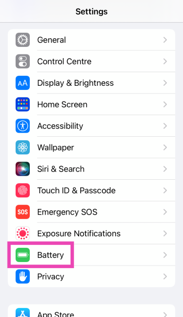 Step 1: Go to Settings and select Battery. 4 Ways to Stop Apps From Running in the Background on iPhone