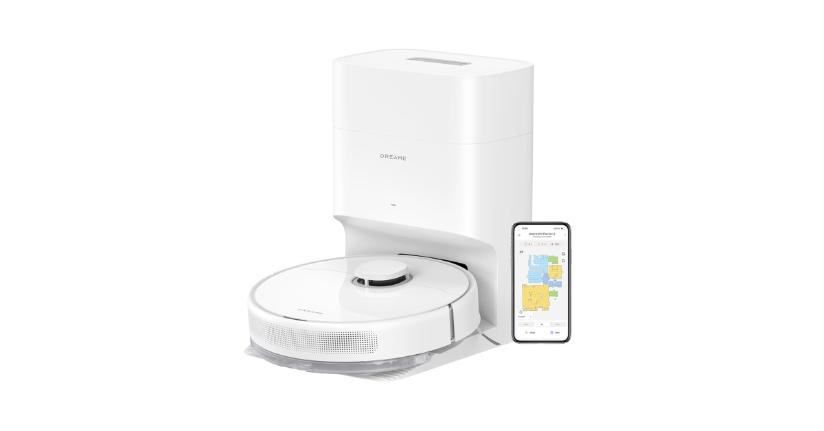 Dreame D10 Plus Gen 2 Robot Vacuum Cleaner top 10 tech gifts for christmas