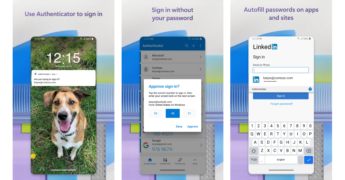 Microsoft Authenticator Top 10 apps for Vivo X Fold5