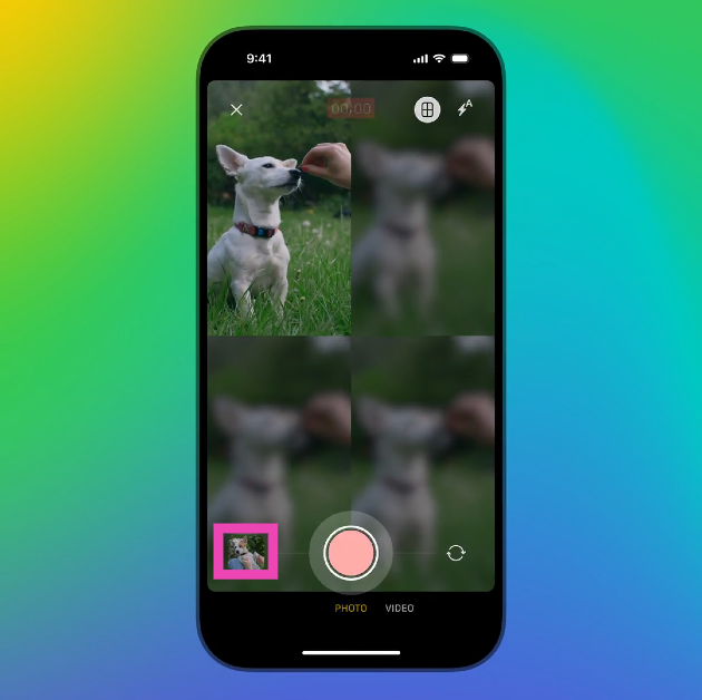 Step 6: Take a photo/video or upload one from your device’s gallery. How to post a collage in your Telegram stories?