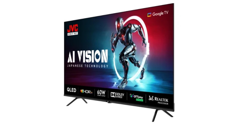 JVC enters the Indian market with the launch of new AI Vision series QLED TVs