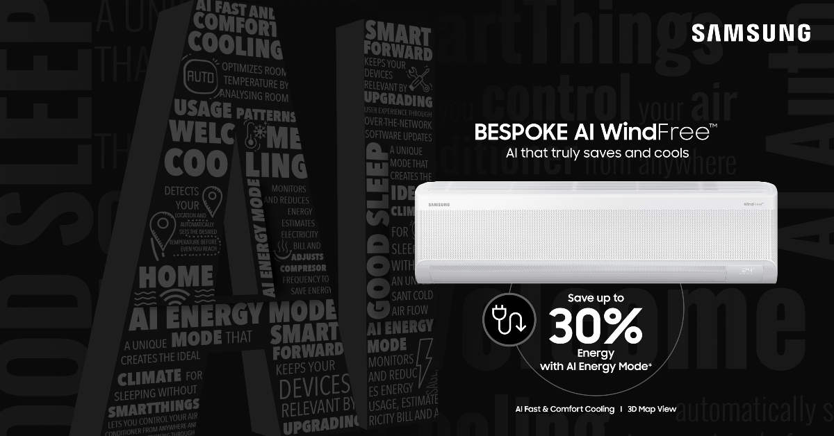 Samsung announced 2025 BESPOKE AI WindFree Air Conditioners in India