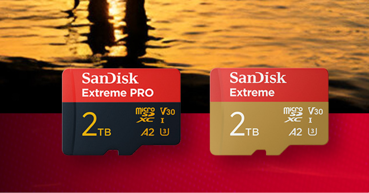 Western Digital introduced a microSD UHS-I Card in 2TB capacity launched in India