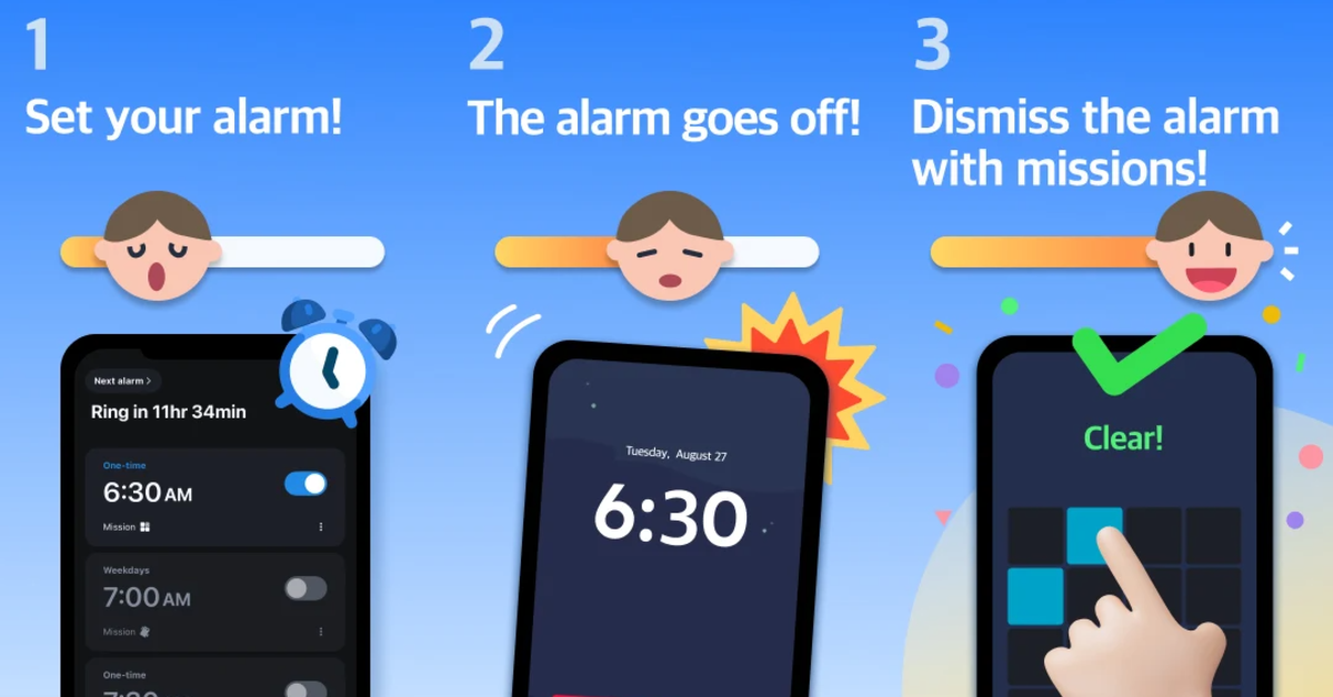Alarmy - Alarm Clock & Sleep