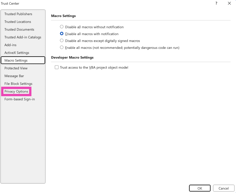 Step 5: Click on Privacy Options in the sidebar. How to remove Copilot from your Microsoft 365 plan?