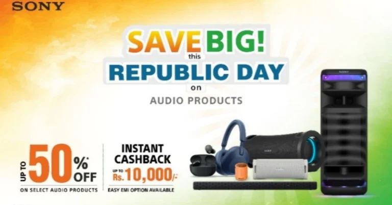 Sony India announced exciting offers on Bravia TVs and audio devices for Republic Day