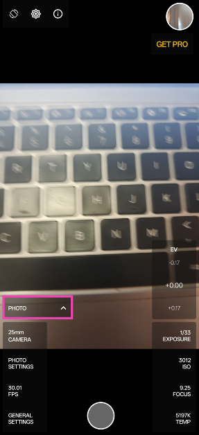 Step 2: Launch the app and tap on Photo on the left side of the screen.