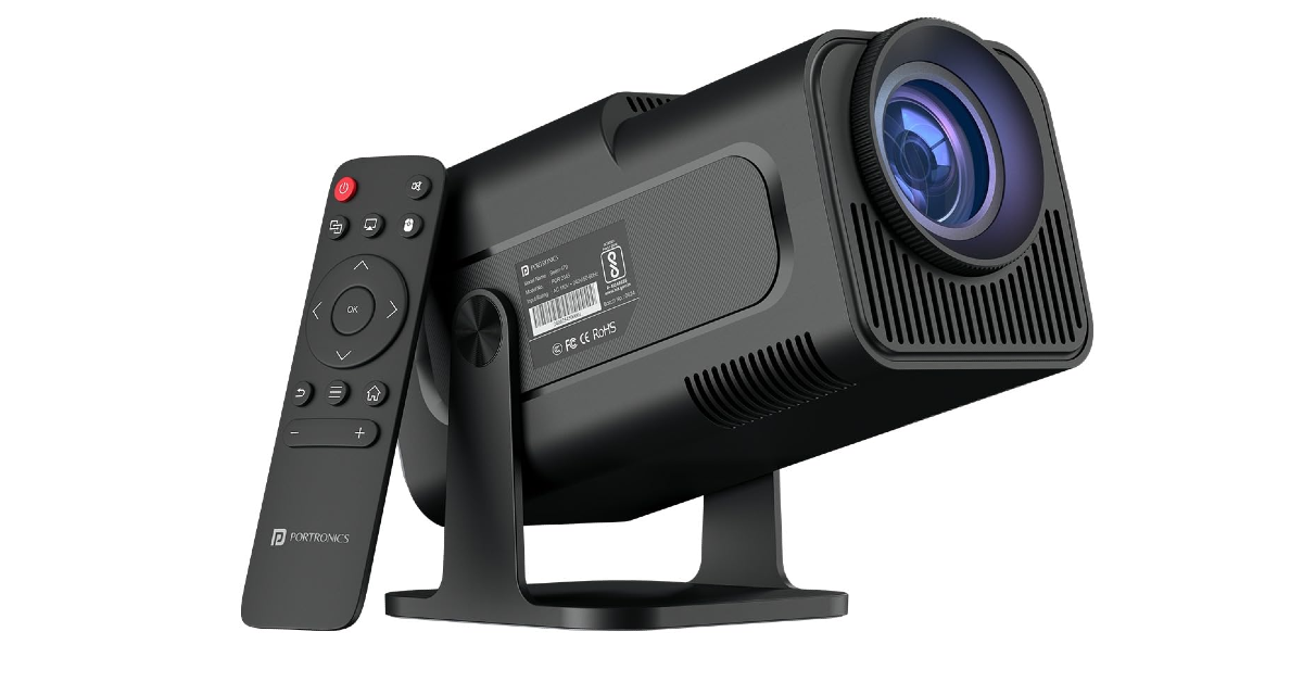 Portronics Beem 470 Smart LED Projector Check out our list of the top 10 devices and gadgets for your living room.