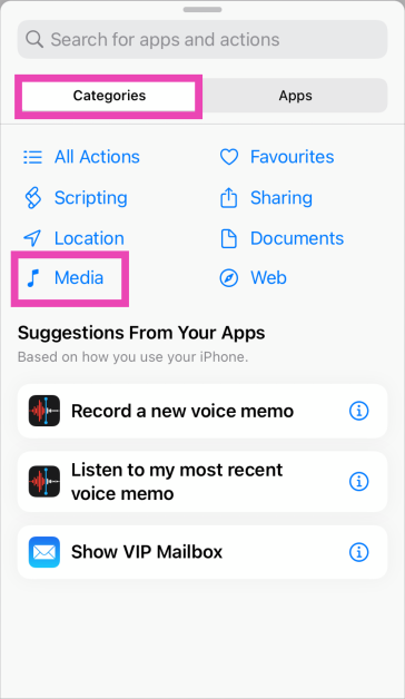 Step 5: Hit the Search bar at the bottom of the screen and select Categories. Top 6 ways to convert a photo to PDF on iPhone