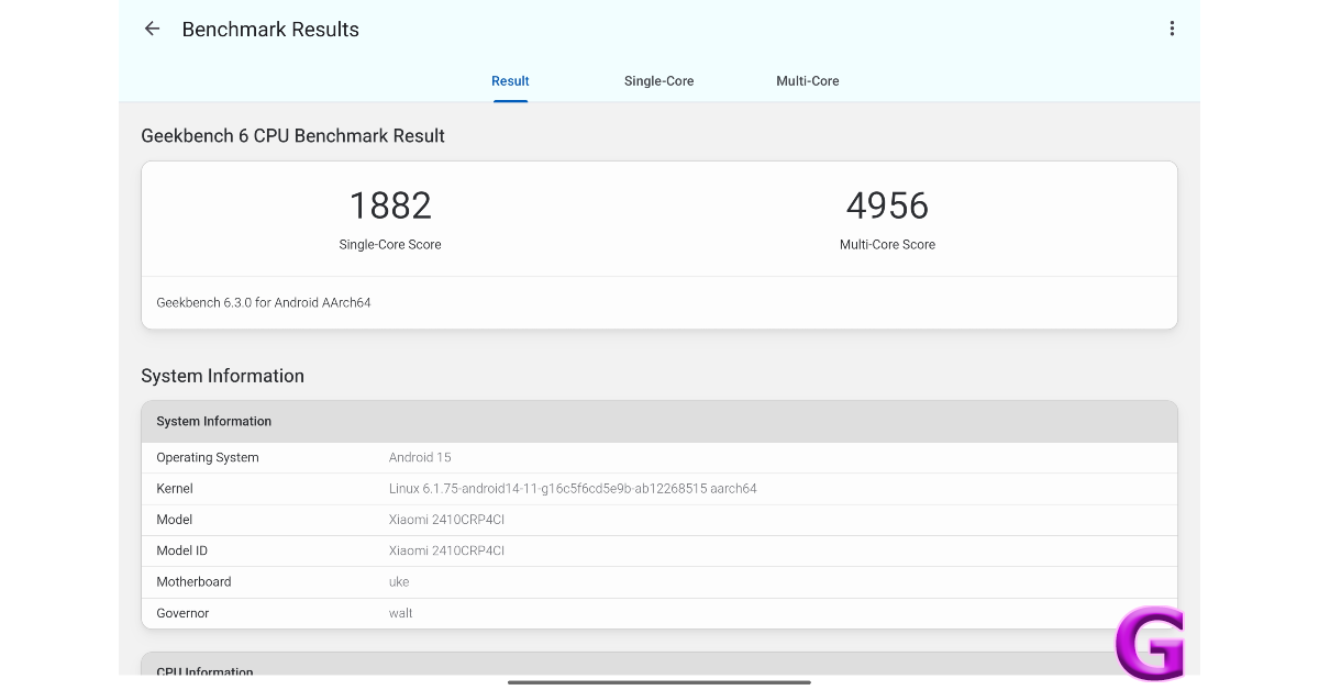 geekbench