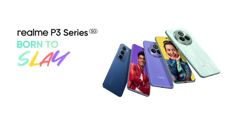 Realme P3 Series with 6,000mAh battery and 50-megapixel main camera