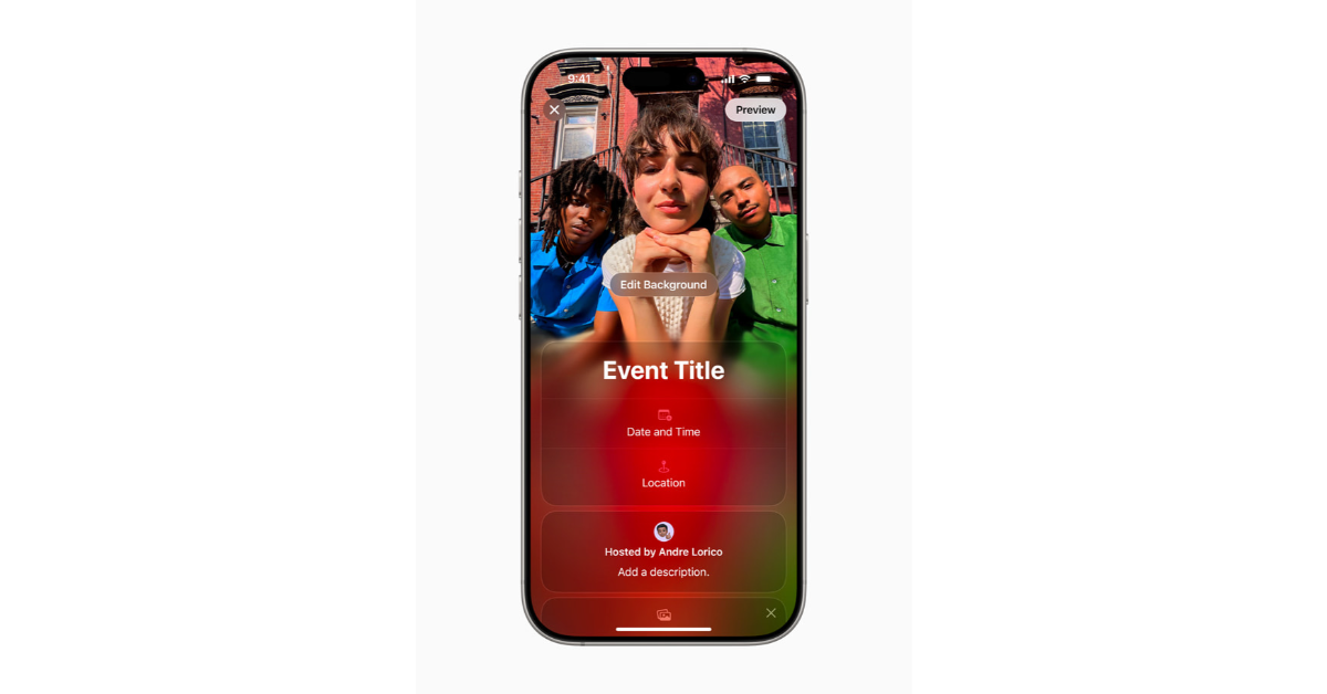 How to create custom invitations using Apple Invites?
