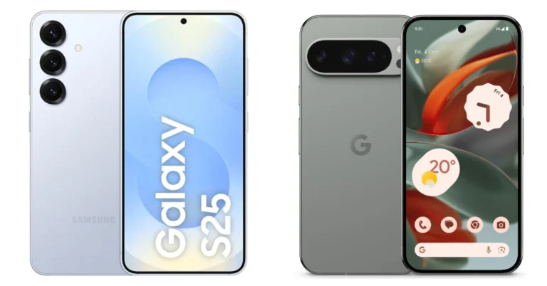 Comparison: Samsung Galaxy S25 Vs Google Pixel 9 Pro