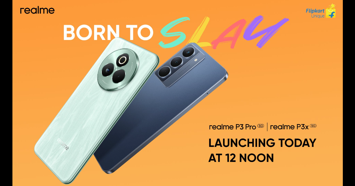 Realme P3 series India launch today: How to watch, specs details