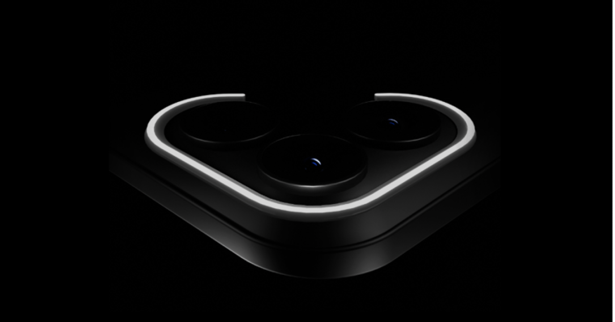 Tecno teased a new Pova phone with a triangular-shaped camera module