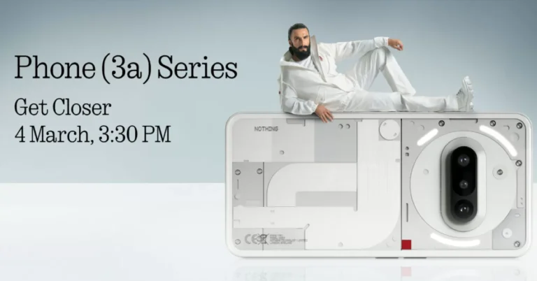 Nothing Phone (3a) design unveiled, to feature a horizontally placed pill-shaped camera module