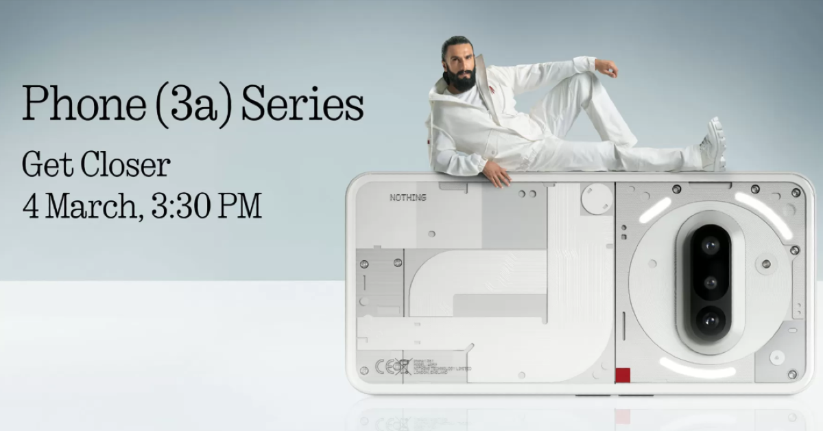 Nothing Phone (3a) design unveiled, to feature a horizontally placed pill-shaped camera module