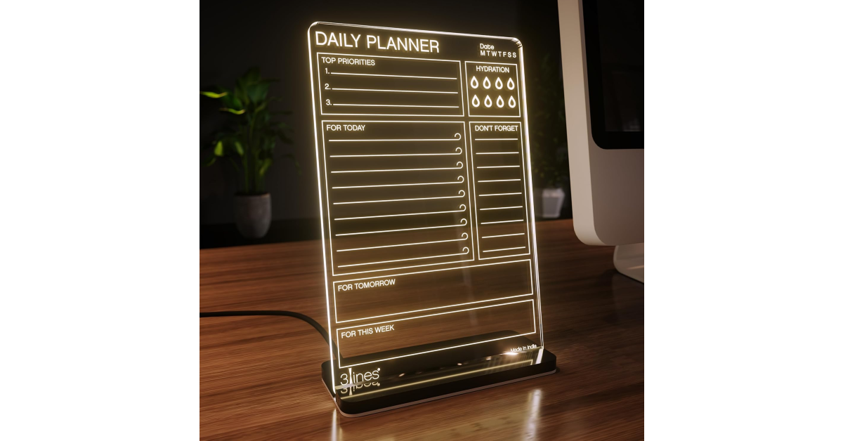 Acrylic LED Writing Board