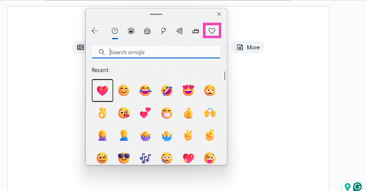 Step 4: Switch to the Symbols tab.