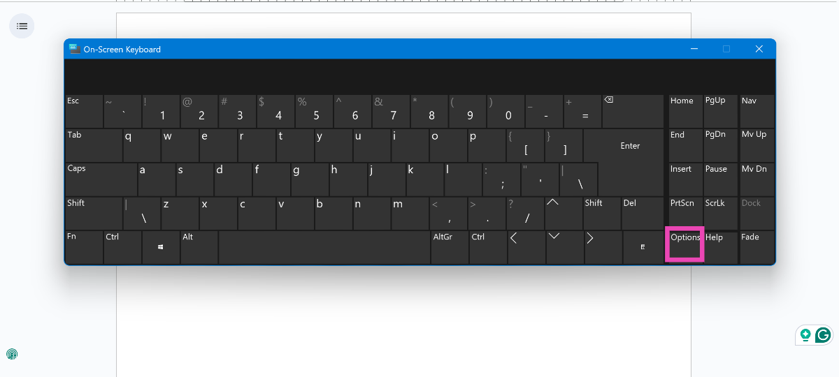 Step 2: Click on Options. Top 3 Ways to Type a Heart Symbol Using Your Keyboard?