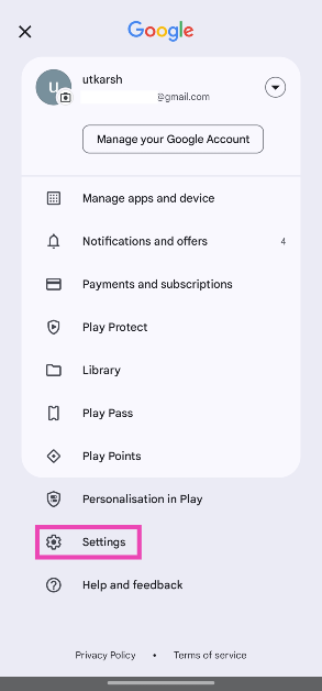 Step 2: Tap on Settings. App updates stuck on pending? Try these 10 fixes