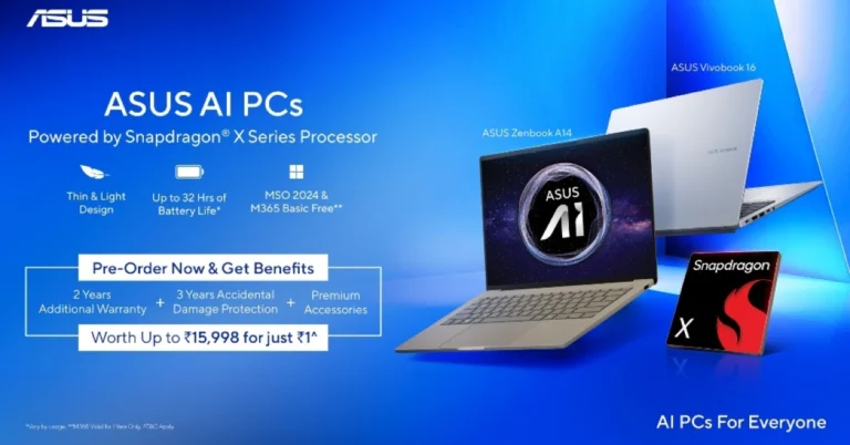 Asus Zenbook A14 and Vivobook 16 now available for pre-orders in India