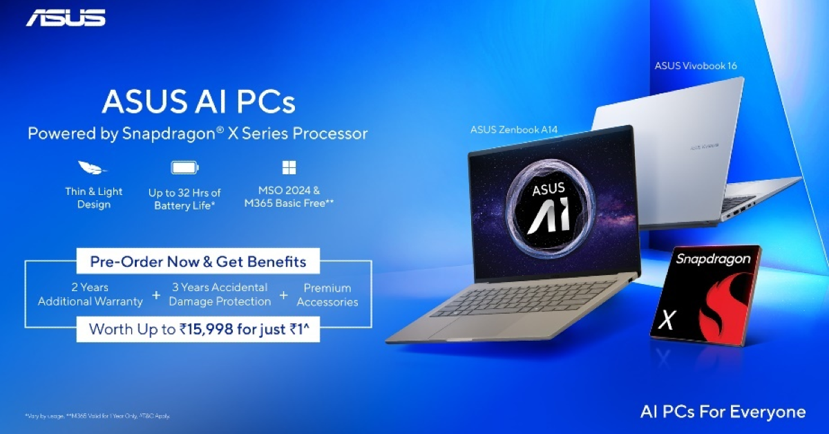 Asus Zenbook A14 and Vivobook 16 now available for pre-orders in India