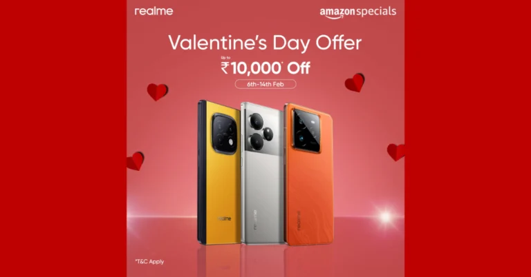 Realme reveals exclusive Valentine's Week deals on its smartphones