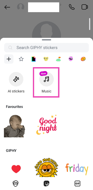 Step 5: Select Music. How to share music via Instagram DMs?