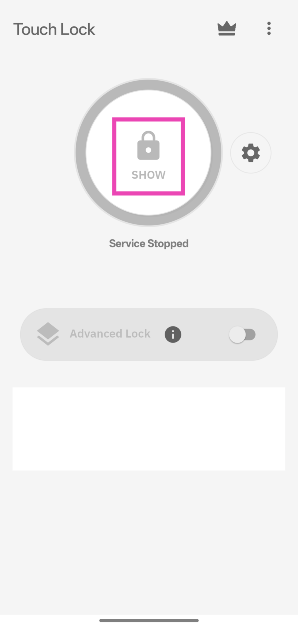 Step 5: Go back and tap on Show.
