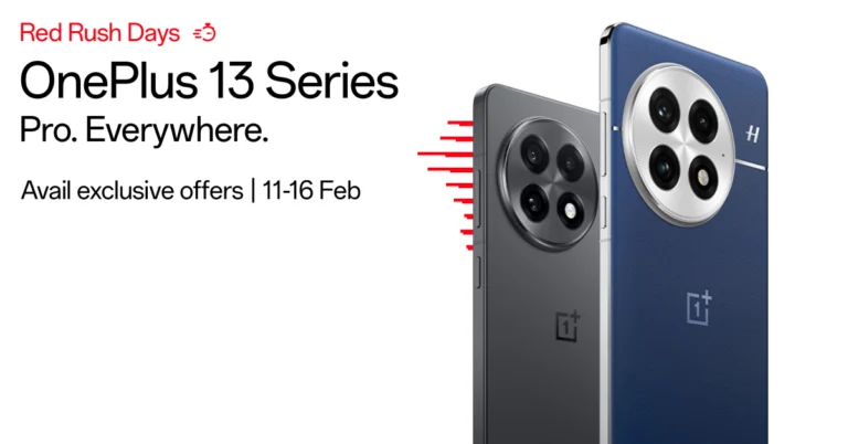 OnePlus kicked off the "Red Rush Days" sale in India with great discounts on its latest flagship and more devices