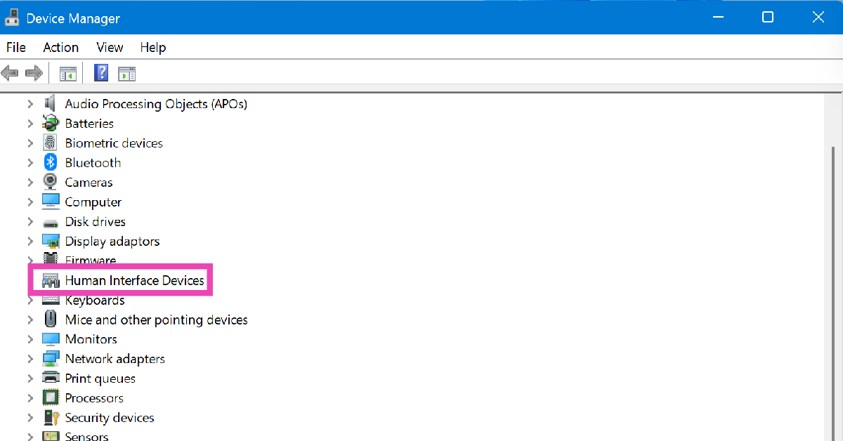 Step 3: Double-click Human Interface Devices. 3 Ways to Disable your Windows Laptop’s Touchscreen
