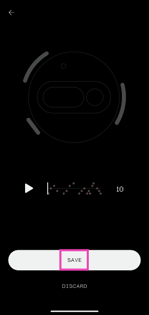 Step 8: Tap Save and give the ringtone an appropriate name. How to create a ringtone on your Nothing Phone using Glyph Composer?