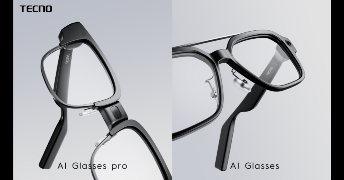 TECNO’s first AI glasses series introduced ahead of MWC 2025