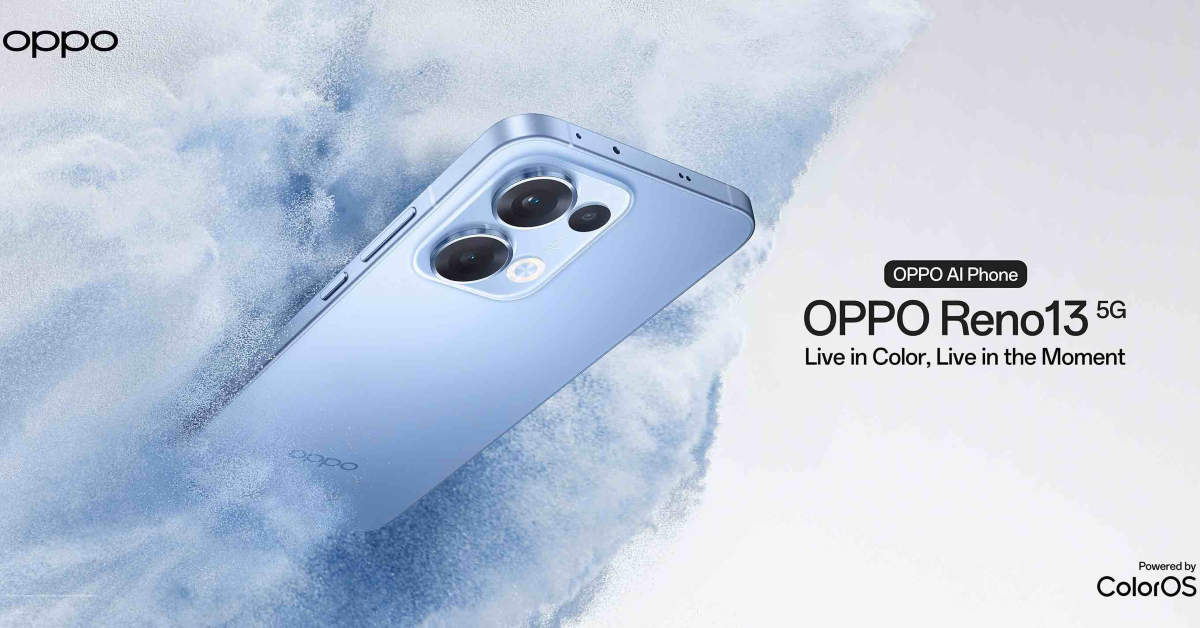 Oppo Reno 13 5G Sky Blue Colour Variant Now Available In India