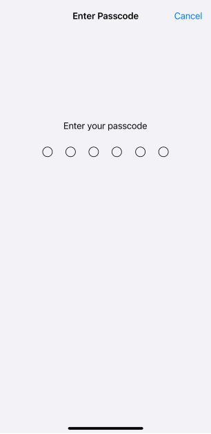 Step 4: Enter your passcode to execute the change. 4 Ways to Fix ‘iPhone Keeps Dimming Automatically’